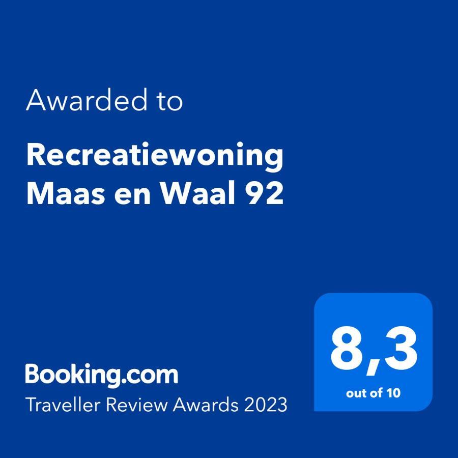 Recreatiewoning Maas En Waal 92 Villa Ewijk Dış mekan fotoğraf